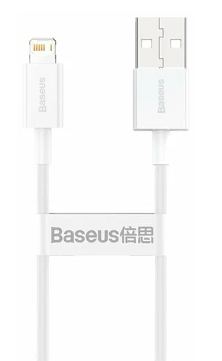 USB кабель для Lightning Baseus, 2,4A, 2м, Superior Series