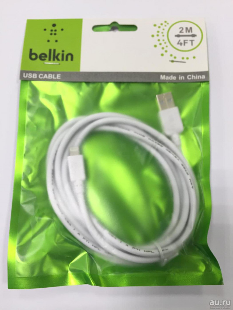 USB кабель для lightning BLK (2M)
