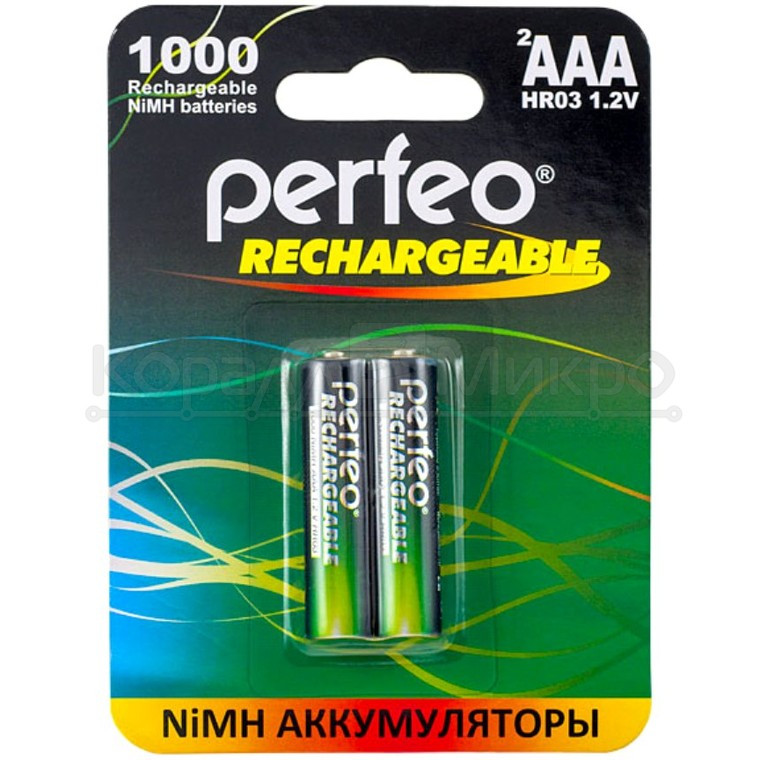 Аккумулятор Perfeo HR03 1000MAh 32765