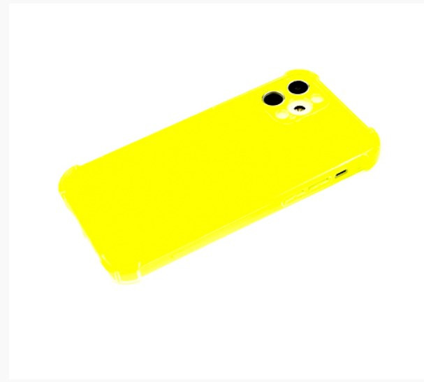 Силикон для SAMSUNG A037F  A03S, прозрачный, желтый