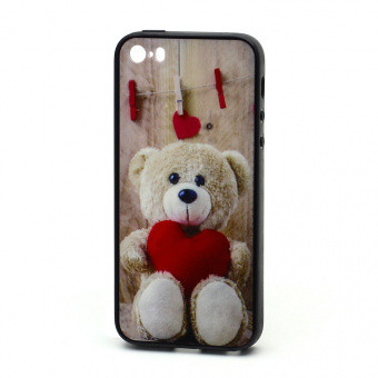 Накладка для XIAOMI Redmi 7, СП, Мишка с сердцем