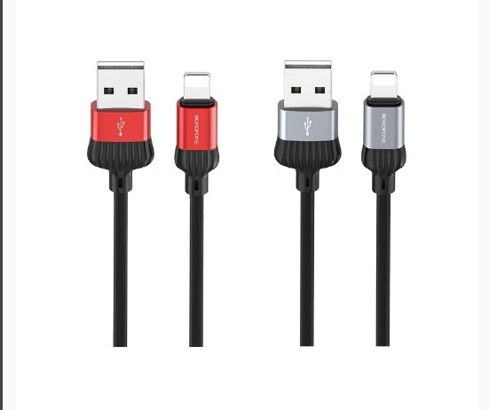 USB кабель для lightning BOROFONE BX28, Dignity, 3A, 1м