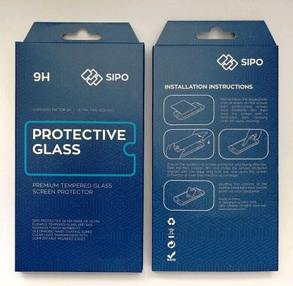 Защитное стекло для ApL iph 6/6S, Sipo, 6D, черный