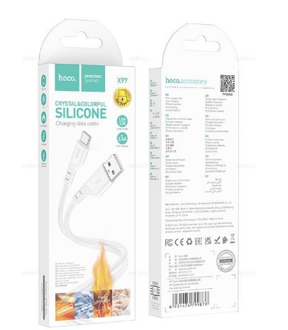 USB кабель для TYPE-C HOCO X97. силиконовый
