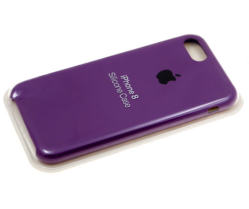 Накладка для SAMSUNG A515F A51, Silicone Case, фиолетовый темный