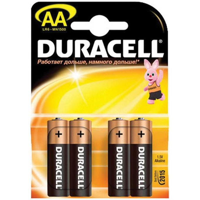 Батарейка Duracell LR06 4BL/80/(MN1500)/00063
