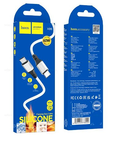 USB кабель HOCO X86 Type-c на Type-c