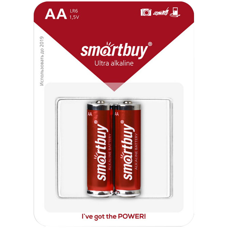 Батарейка SmartBuy LR6/2B