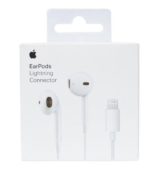 Гарнитура для APP Lightning  EarPods AAA (работают без Bluetooth)