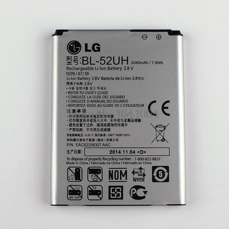 АКБ для LG BL-52UH D285 L65 D325 L70 H422 2040mAh AAA