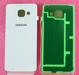 Крышка АКБ для Samsung A310F (A3 2016) (белый)