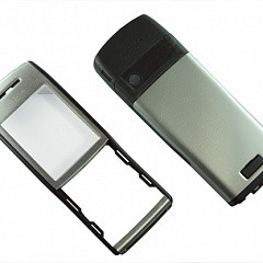 Корпус для Nokia E50 (серебристый)