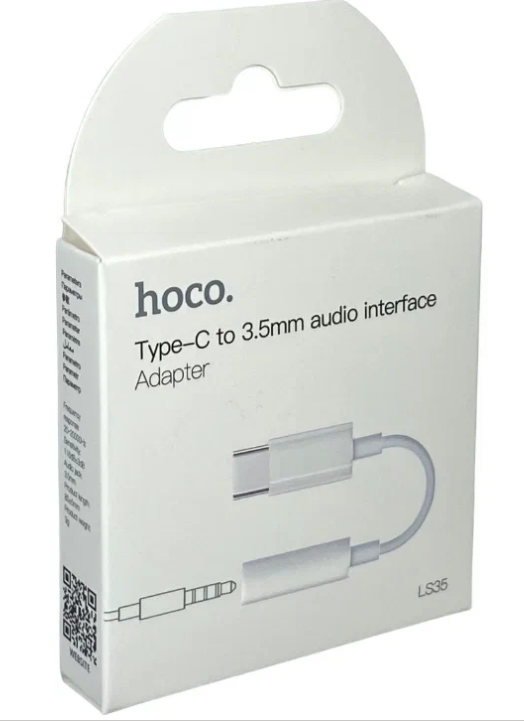 Переходник OTG для AUX TYPE-C HOCO LS35