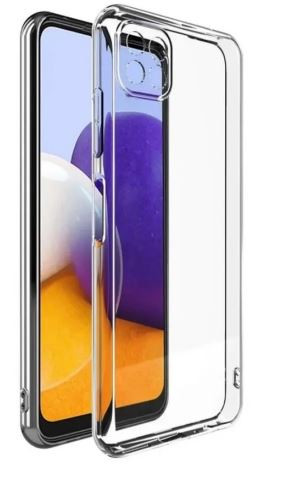 Силикон для SAMSUNG A22 2021, M32 M325, Clear case, с защитой камеры