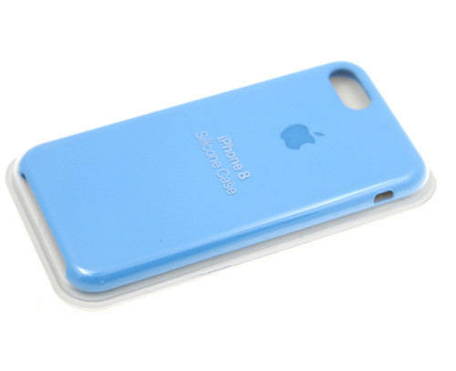 Накладка для HUAWEI Honor 9A, Silicone case, голубой