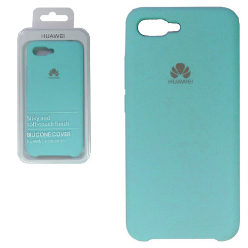Накладка для HUAWEI Honor 20,  SILICONE COVER Soft-touch, бирюзовый