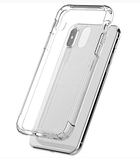 Силикон для SAMSUNG A037F  A03S, с защитой камеры, прозрачный