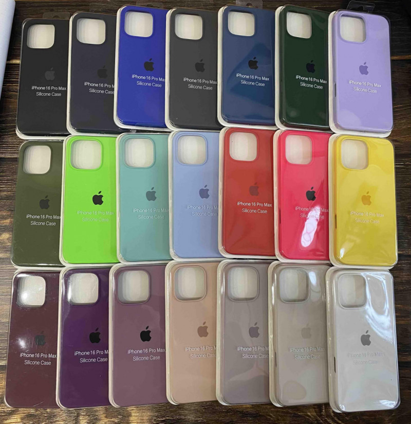 Накладка для Apl IPh 16, SILICONE COVER Soft-touch, голубой