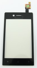 Сенсор дисплея для Sony ST23i (Miro) (черный)