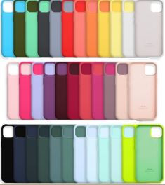 Накладка для Realme С21Y SILICONE COVER Soft-touch, розовый