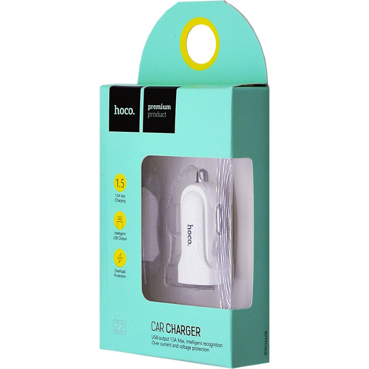 АЗУ HOCO Z2 1USB (1.5A)