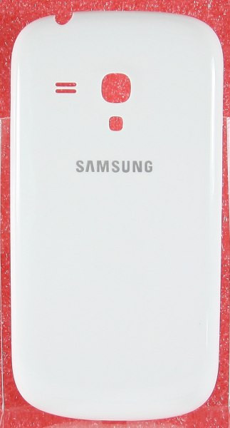 Крышка АКБ для Samsung i8190/i8200 (белый) Оригинал