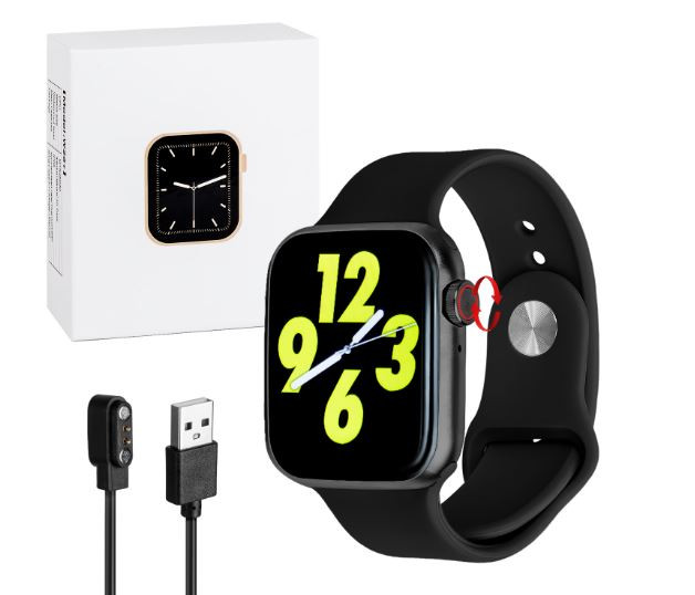 Фитнес браслет W26 PLUS черный