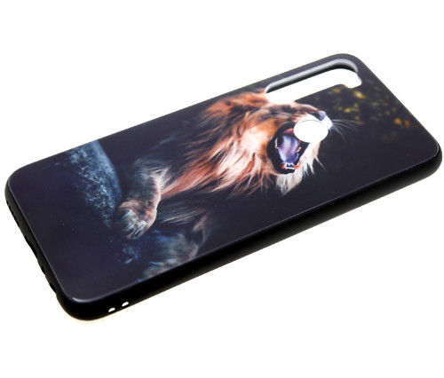 Накладка для SAMSUNG A205F (A20)/A305F (A30), Стекло, Лев