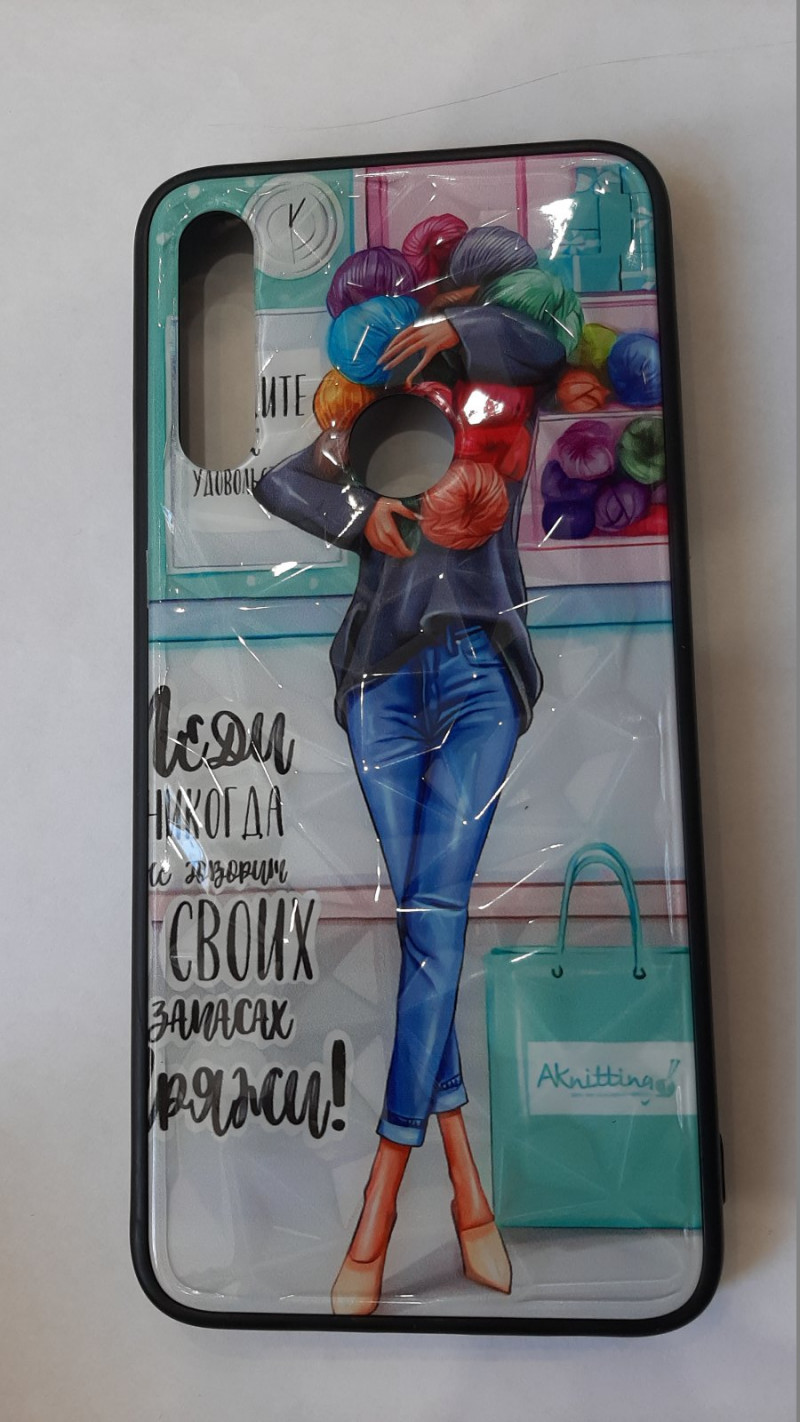 Накладка для HUAWEI P Smart Z/Y9 Prime (2019)/Honor 9X, КР, девушки с пряжей