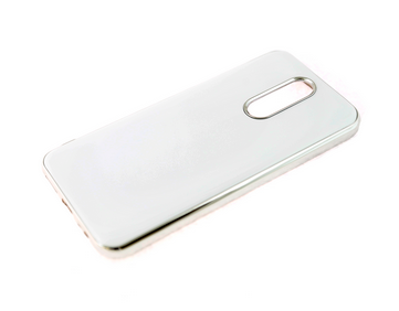 Накладка для XIAOMI Redmi Note 8T, глянцевая без логотипа, белый