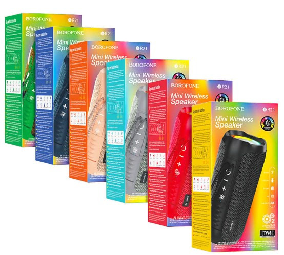 Колонка BOROFONE BR21 Bluetooth. FM. AUX, USB