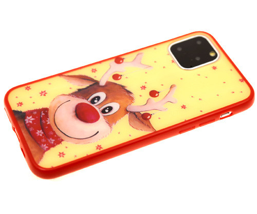 Силикон для XIAOMI Redmi 8, Новый Год, Олень