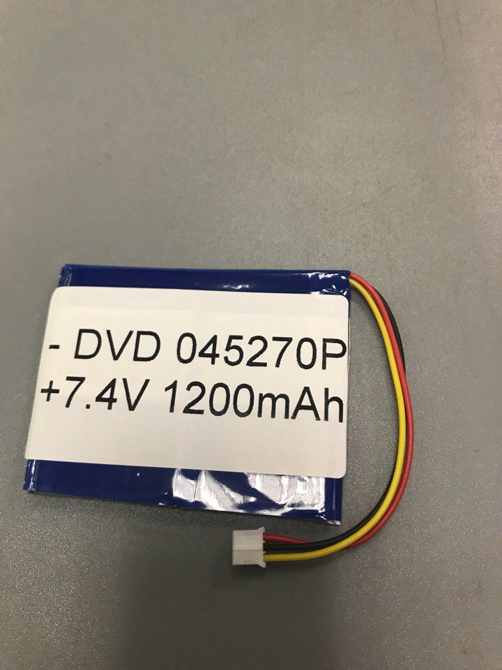 АКБ универсальная 404040мм 3.7v 1100mAh