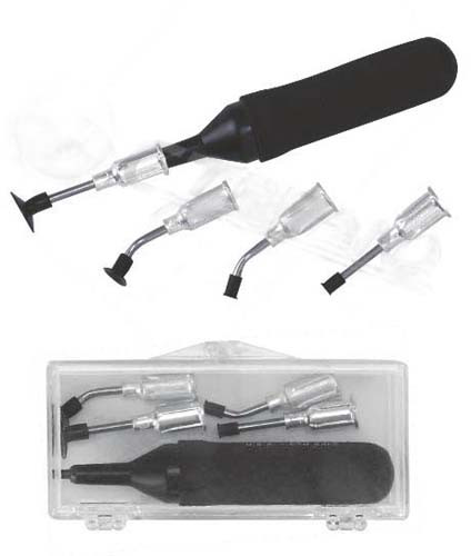 Вакуумный пинцет CT Brand CT-543 (4 насадки)
