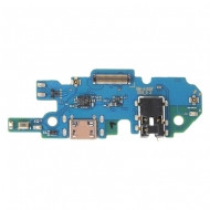 Шлейф для Samsung A015F A01 + разъем зарядки + разъем гарнитуры + микрофон Оригинал