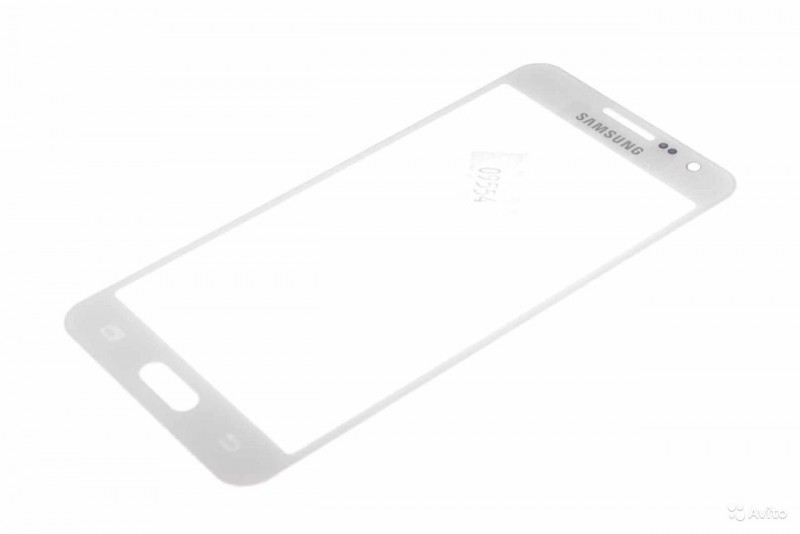 Стекло дисплея для Samsung A300F (A3 2015) (белый)