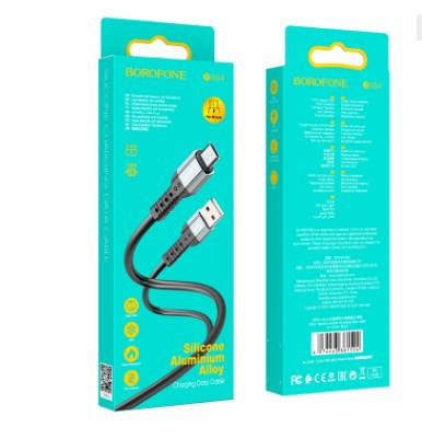USB кабель для Micro BOROFONE BX64, 2.4А, 1 м