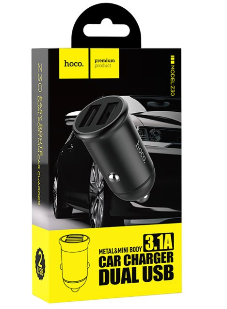 АЗУ HOCO Z30 Easy, 2USB, 3.1A