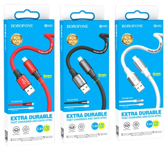 USB кабель для Lightning BOROFONE BX82