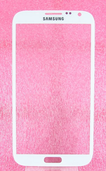 Стекло дисплея для Samsung N7100 (белый)