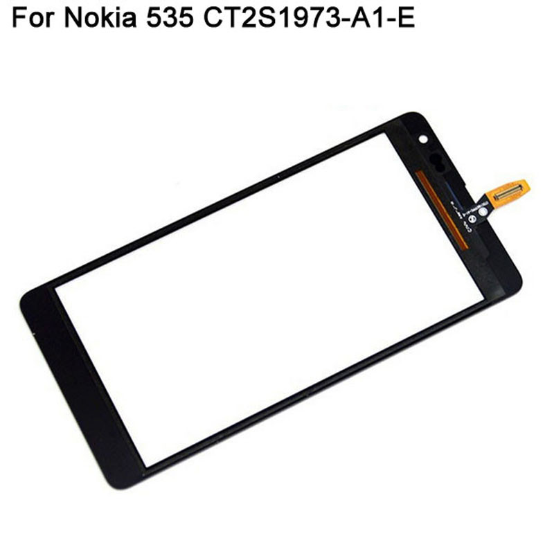 Сенсор дисплея для Microsoft 535 Dual (RM-1090) (Rev. 2C) (чёрный)