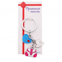 подвеска д/сот сумочка цвета микс 482401