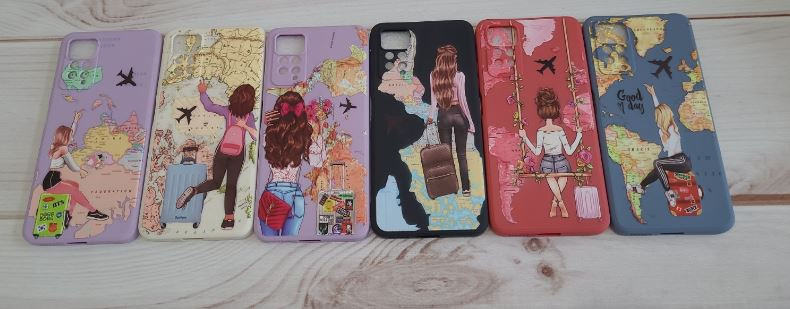 Накладка дляXIAOMI Redmi Note 11 Pro 4G, Девушка 5