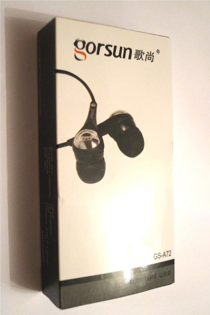 Наушники MP3 PREMIUM GORSUN MUSIC SHOK GS-72