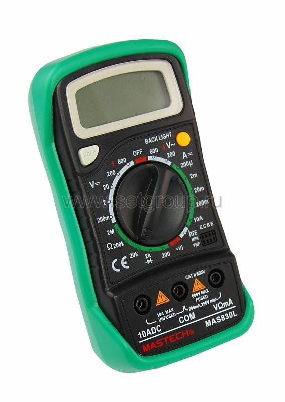 Мультиметр цифровой MASTECH MAS830L