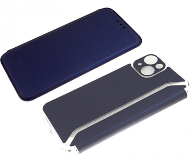 Чехол-книга для XIAOMI Redmi Note 12 4G, Fashione Case, с закрытой камерой, темно синий