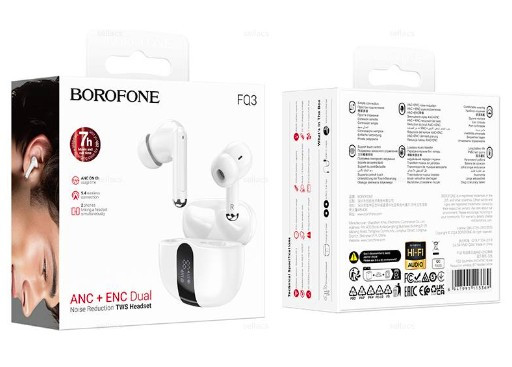 Гарнитура беспроводная Hoco FQ3 ANC, ENC