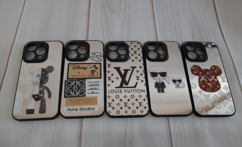 Накладка для SAMSUNG A54 5G, зеркальный с картинками