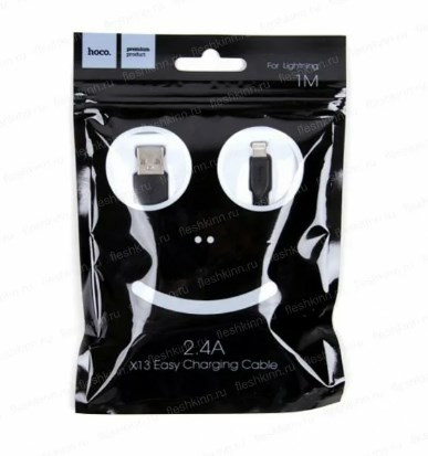 USB кабель для lightning HOCO X13 Easy Charging черный