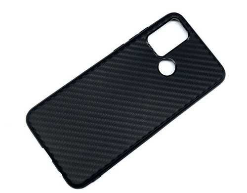 Накладка для SAMSUNG A42, карбон, черный